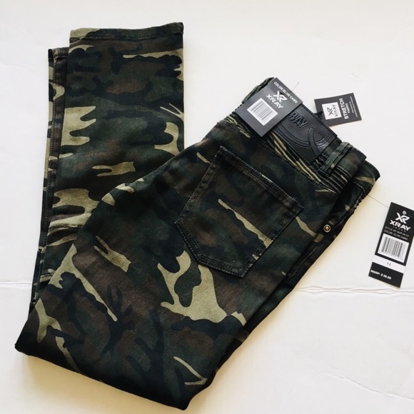 boys camo jeans